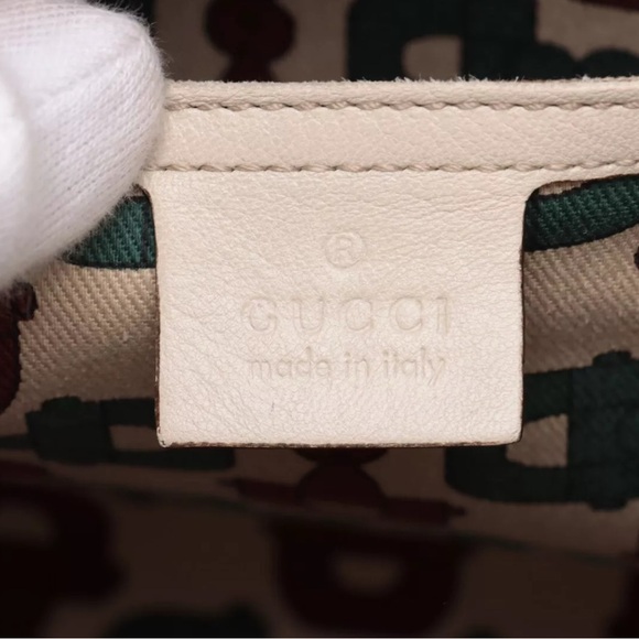 Gucci Guccissima Bardot Hobo Ivory - Picture 9 of 13